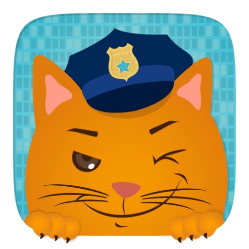 Niños de coches de juguete - patrulla de la policía de un juego de conducción para los pequeños héroes Niños de coches de juguete - patrulla de la policía de un juego de conducción para los pequeños héroes