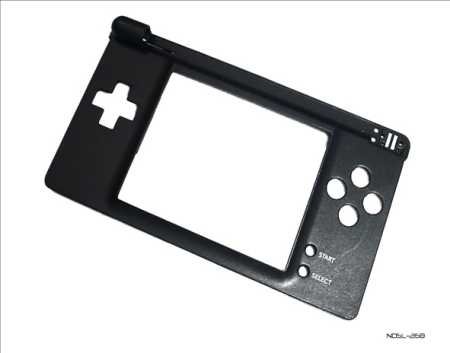 Nintendo DSLite negro Carcasa de bisagras placa consola
