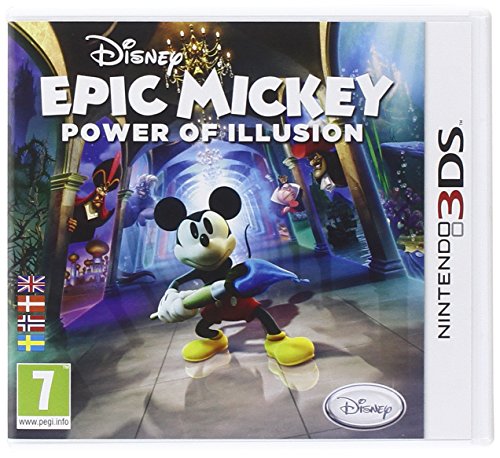 Nintendo Epic Mickey: The Power of Illusion (3DS) Básico Nintendo 3DS Inglés vídeo - Juego (Nintendo 3DS, Aventura, E (para todos))