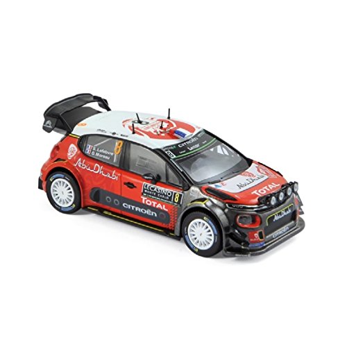 Norev: 1:43 2017 Citroen C3 WRC # 8 – Lefebvre/G.Moreau – Monte-Carlo 2017 – NV155362