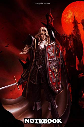 Notebook: Alucard From Castlevania Series , Journal for Writing, College Ruled Size 6" x 9", 110 Pages
