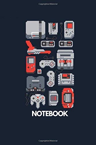 Notebook: Nintendo Gaming Consoles Notebook, Journal and Daily Diary for Personal Use