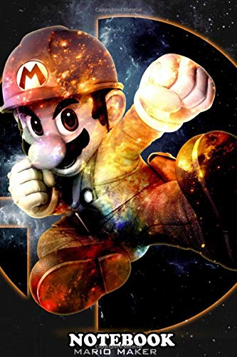Notebook: Super Smash Bros , Journal for Writing, College Ruled Size 6" x 9", 110 Pages