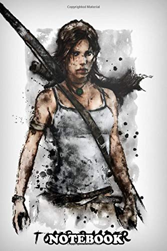 Notebook: Tomb Raider , Journal for Writing, College Ruled Size 6" x 9", 110 Pages