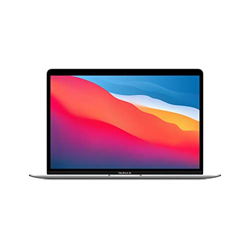 Nuevo Apple MacBook Air (de 13 pulgadas, Chip M1 de Apple con CPU de ocho núcleos y GPU de ocho núcleos, 8 GB RAM, 512 GB SSD) - Plata