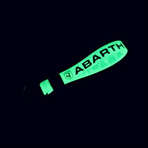 Nuevo modelo de llavero de silicona luminosa anillo dominante del coche (Color Name : For Fiat Abarth) Nuevo modelo de llavero de silicona luminosa anillo dominante del coche (Color Name : For Fiat Abarth)