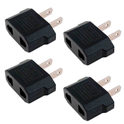 OcioDual 4X Adaptador Conversor Enchufe Clavija Europeo EU Europa a Americano US USA EEUU Mexico China OcioDual 4X Adaptador Conversor Enchufe Clavija Europeo EU Europa a Americano US USA EEUU Mexico China