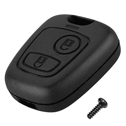 OcioDual Carcasa Funda Mando Llave Citroen C1 C2 C3 C5 Xsara Berlingo Saxo Picasso sin Espadin 2 Botones Button Remote Key Fob