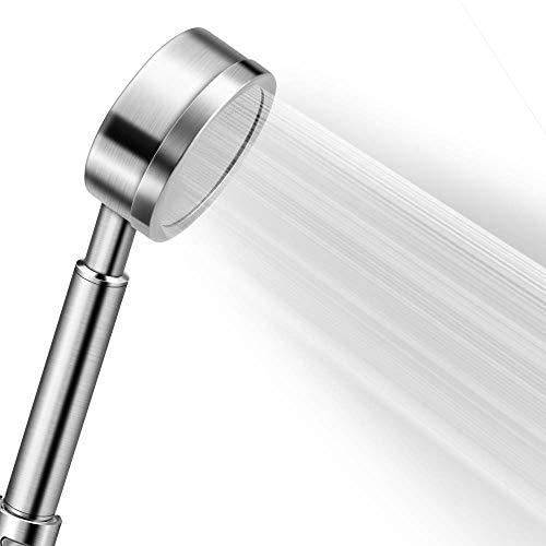 Olliwon Alcachofa de Ducha con Alta Presión Acero Inoxidable Cabezal de Ducha Ahorro de Agua Ducha de Mano, Fácil de Instalar G1 / 2 Ajuste Universal Ducha Alcachofa Olliwon Alcachofa de Ducha con Alta Presión Acero Inoxidable Cabezal de Ducha Ahorro de Agua Ducha de Mano, Fácil de Instalar G1 / 2 Ajuste Universal Ducha Alcachofa