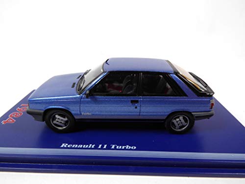 OPO 10 - Renault 11 Turbo 3p 1984 Azul Spark Minimax 1/43 MileziM Z0035