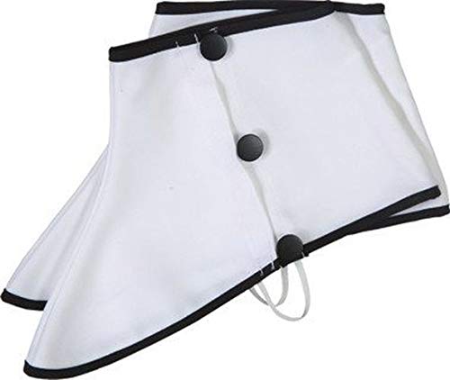 Orlob Karneval GmbH Polainas Blancas con Botones para los Zapatos de Vestir Orlob Karneval GmbH Polainas Blancas con Botones para los Zapatos de Vestir