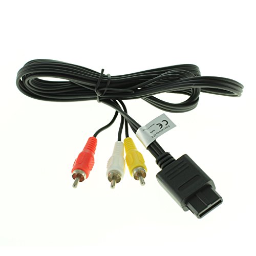 OTB - Cable de vídeo para Nintendo SNES, Super Nintendo, Super Famicom, N64, Gamecube