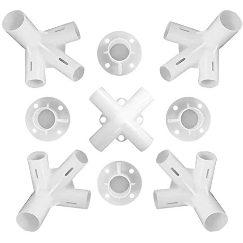 Oulian Piezas de Repuesto para Carpa, Conector Central de Esquina de 4 Vías, Repuestos para 3x3m Gazebo Toldo Carpa Pies Esquina Conector Central 25 / 19mm (9 Piezas) Oulian Piezas de Repuesto para Carpa, Conector Central de Esquina de 4 Vías, Repuestos para 3x3m Gazebo Toldo Carpa Pies Esquina Conector Central 25 / 19mm (9 Piezas)