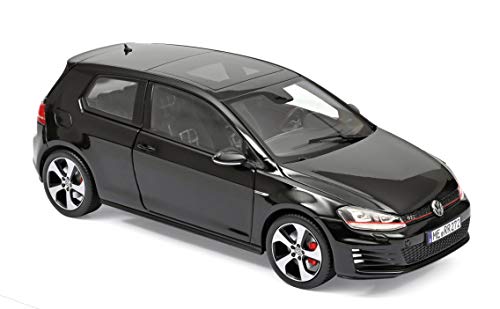Outletdelocio.. Norev 188550. Coche Volkswagen Golf GTI 2013. Negro. Escala 1/18. Metalico Outletdelocio.. Norev 188550. Coche Volkswagen Golf GTI 2013. Negro. Escala 1/18. Metalico