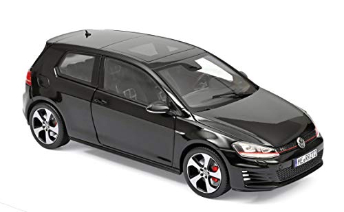 Outletdelocio.. Norev 188550. Coche Volkswagen Golf GTI 2013. Negro. Escala 1/18. Metalico