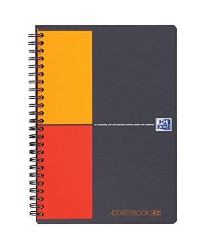 Oxford Addressbook International - Cuaderno, A rayas , A5, 72 hojas