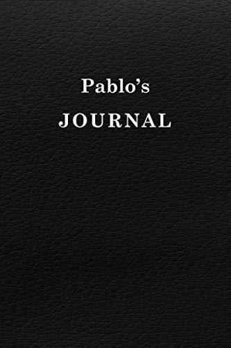 Pablo's Journal University Graduation gift: Lined Notebook / Journal Gift, 120 Pages, 6x9, Soft Cover, Matte Finish