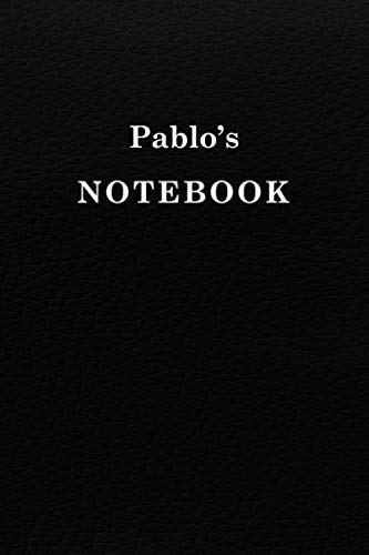 Pablo's Notebook University Graduation gift: Lined Notebook / Journal Gift, 120 Pages, 6x9, Soft Cover, Matte Finish