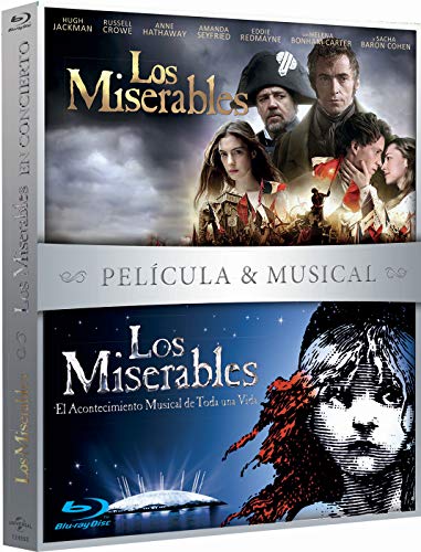 Pack: Los miserables Pelicula + Musical (BD) [Blu-ray]