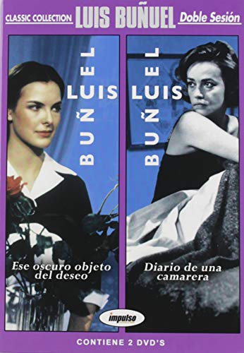 PACK LUIS BUÑUEL: ESE OSCURO OBJETO DEL DESEO + DIARIO DE UNA CAMARERA - 2 DVD - ( con sobrecubierta de cartón) PACK LUIS BUÑUEL: ESE OSCURO OBJETO DEL DESEO + DIARIO DE UNA CAMARERA - 2 DVD - ( con sobrecubierta de cartón)