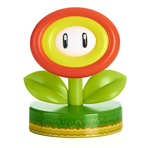 Paladone Super Mario Fire Flower 3D Icon Light BDP | Producto oficial coleccionable Nintendo | Idea de regalo único | Luz nocturna brillante o lámpara de escritorio | Funciona con 2 pilas AAA, Verde Paladone Super Mario Fire Flower 3D Icon Light BDP | Producto oficial coleccionable Nintendo | Idea de regalo único | Luz nocturna brillante o lámpara de escritorio | Funciona con 2 pilas AAA, Verde