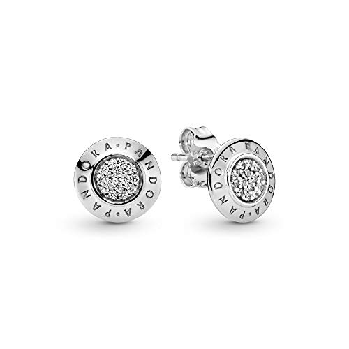 Pandora Pendientes de botón Mujer plata - 290559CZ