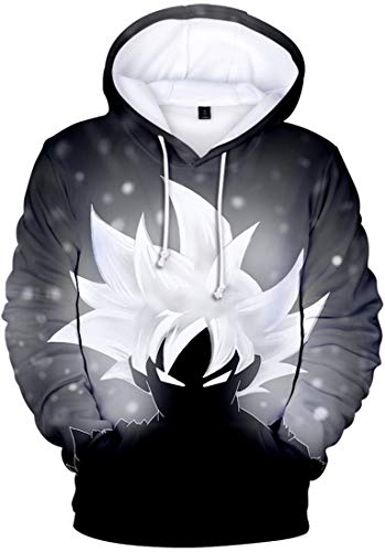PANOZON Sudadera para Hombre Impresa Dragon Ball Chaqueta Deportiva Anime Japonés Estilo Casual (M, Negro 131) PANOZON Sudadera para Hombre Impresa Dragon Ball Chaqueta Deportiva Anime Japonés Estilo Casual (M, Negro 131)