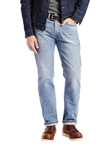 Pantalones Levi's 505 ® Regular Fit vaqueros con ligero lavado a la piedra Kalsomine 32W x 30L Pantalones Levi's 505 ® Regular Fit vaqueros con ligero lavado a la piedra Kalsomine 32W x 30L