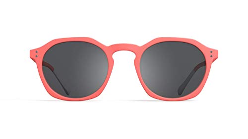 Pantone - Gafas de sol PANTONE modelo Five Sun Coral Color del año 2019 con ramas flexibles MIXTE polarizadas ultra ligeras, categoría 3, diseño In Jura Francia