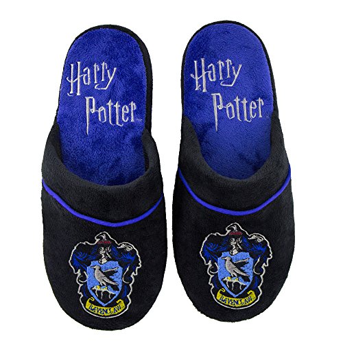 Pantuflas Zapatillas Cinereplicas Harry Potter - Oficial - Alto Confort y Calidad - Sole Pillow Walk - Adulto (S/M, Ravenclaw)