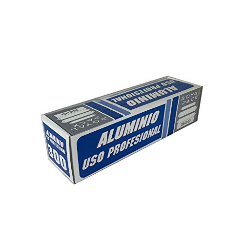 Papel de Aluminio Profesional 30 x 300 M Catering Cocina, Peluquería (1 UND) Papel de Aluminio Profesional 30 x 300 M Catering Cocina, Peluquería (1 UND)