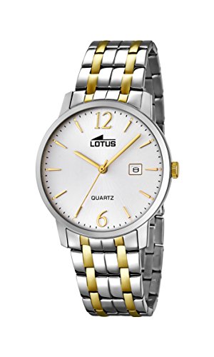 para Hombre de Loto Reloj Infantil de Cuarzo con Esfera analógica Blanca y Correa de Acero Inoxidable 18176/1 para Hombre de Loto Reloj Infantil de Cuarzo con Esfera analógica Blanca y Correa de Acero Inoxidable 18176/1