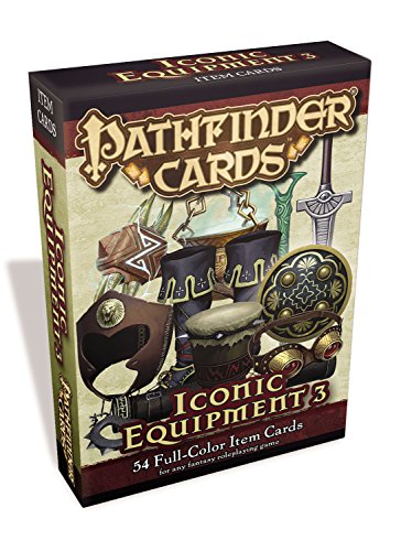 Pathfinder Cards: Iconic Equipment 3 Item Cards Deck (Pathfinder Cards Deck 3)