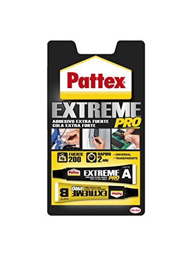 Pattex Extreme Pro, adhesivo universal transparente, fuerza y resistencia, 22ml