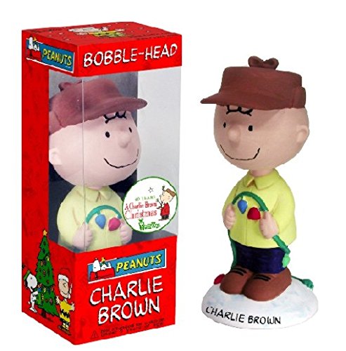 Peanuts Charlie Brown Navidad Cabezon PVC 15cm de Funko Peanuts Charlie Brown Navidad Cabezon PVC 15cm de Funko