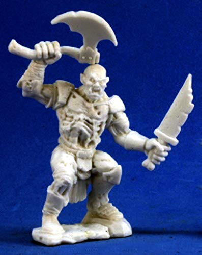 Pechetruite 1 x Zombie Ogre - Reaper Bones Miniatura para Juego de rol Guerra - 77284