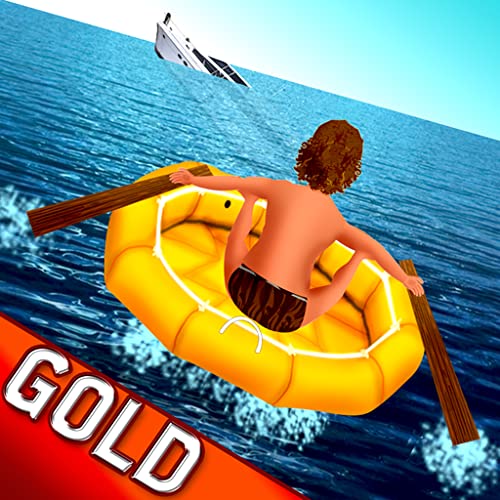 perdido en el mar: desecharon la balsa vida luchando por la supervivencia - gold edition