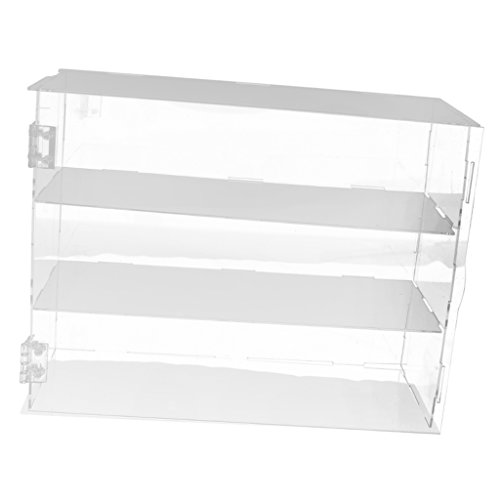 perfeclan Vitrina Expositora de Acrílico Claro Caja de Almacenamiento para Modelo Figura Anime Juguete Coche - 28x12x36cm (Cada Capa 12 cm Alto) perfeclan Vitrina Expositora de Acrílico Claro Caja de Almacenamiento para Modelo Figura Anime Juguete Coche - 28x12x36cm (Cada Capa 12 cm Alto)
