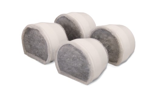PetSafe PAC19-14088 Filtros De Carbón De Repuesto para Fuentes para Mascotas De Cerámica Drinkwell (4 Unidades) PetSafe PAC19-14088 Filtros De Carbón De Repuesto para Fuentes para Mascotas De Cerámica Drinkwell (4 Unidades)