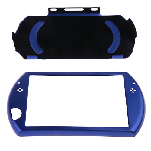 PETSOLA Estuche Rígido Delgado de Aluminio Protector Protector para Consola de Juegos PSP GO - Azul