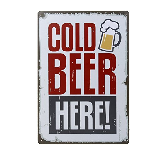 PIXNOR Cartel Póster Placas Arte Cartel de Muestra Metal Vintage Decoración Vintage placa Pared Café Casa Bar Pub PIXNOR Cartel Póster Placas Arte Cartel de Muestra Metal Vintage Decoración Vintage placa Pared Café Casa Bar Pub