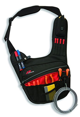 Plano PL543T Bandolera diagonal porta herramientas en tejido especial reforzado, Negro, 0 Plano PL543T Bandolera diagonal porta herramientas en tejido especial reforzado, Negro, 0