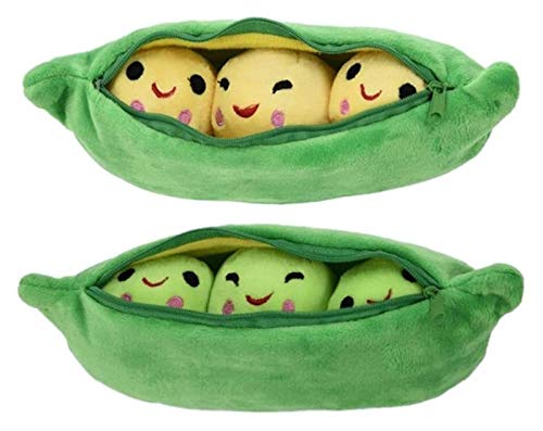 Plantas vs. Zombies Muñeca de peluche 2 unids / lote Pean POD POD Toy Peluche suave almohada rellena guisante POD Forma 3 frijol creativo suave peluche juguete niños regalo peluche plantas vs zombies Plantas vs. Zombies Muñeca de peluche 2 unids / lote Pean POD POD Toy Peluche suave almohada rellena guisante POD Forma 3 frijol creativo suave peluche juguete niños regalo peluche plantas vs zombies