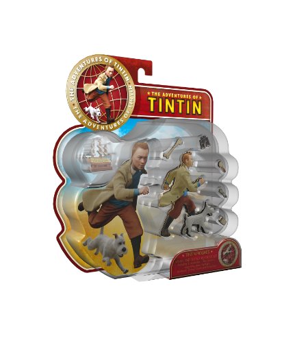 Plastoy 60870 - Figuras de Tintín y Milú Plastoy 60870 - Figuras de Tintín y Milú