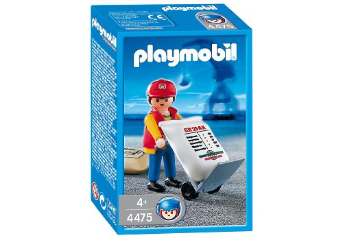 Playmobil 4475 - Trabajador Con Carretilla