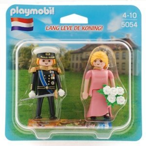 PLAYMOBIL® 5054 PRÍNCIPE Willem-Alexander Y Princesa MÁXIMA DE Holanda