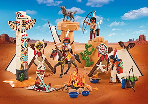 PLAYMOBIL Campamento Indio 9899 - Viene En Bolsita Desde Fábrica