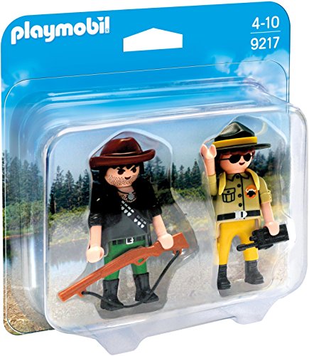 Playmobil Duo Pack Ranger y Cazador Furtivo 9217