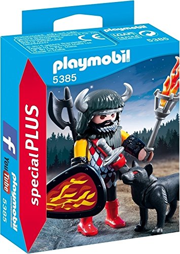 PLAYMOBIL Especiales Plus- Wolf Warrior Figura con Accesorios, Multicolor (5385)