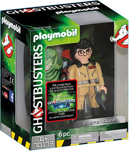 PLAYMOBIL Ghostbusters Figura Coleccionable E. Spengler, a Partir de 6 Años (70173)